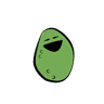 Overjoyed emotion pin